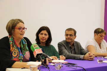 Ramon Trujillo y Yaiza Gorrín en Unidas Podemos